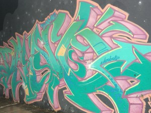 New York style inspired graffiti