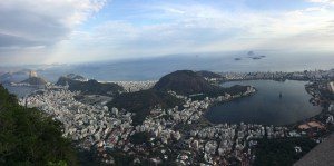 View of Rio from the statue